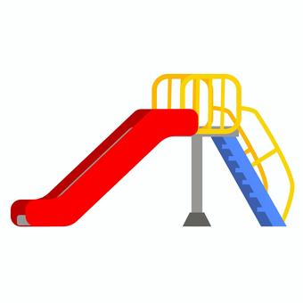 滑り台2 公園,遊具,遊び,道具,滑り台,滑る,アイコン,こども,子供,園児のイラスト素材