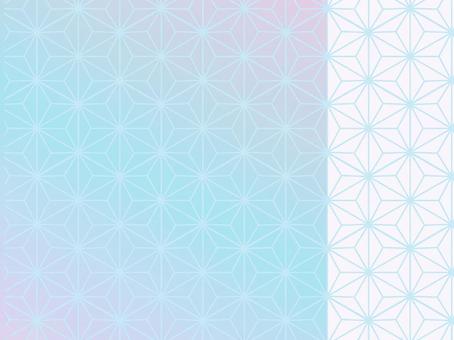 ゆめかわ配色麻の葉文様（水色） 背景,かわいい,麻の葉,ゆめかわ,シンプル,伝統文様,和柄,和風,和モダン,幾何学模様のイラスト素材