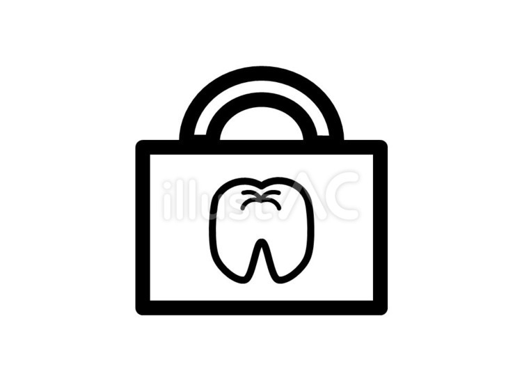 アイコン　訪問歯科診療 訪問,診療,歯科のイラスト素材