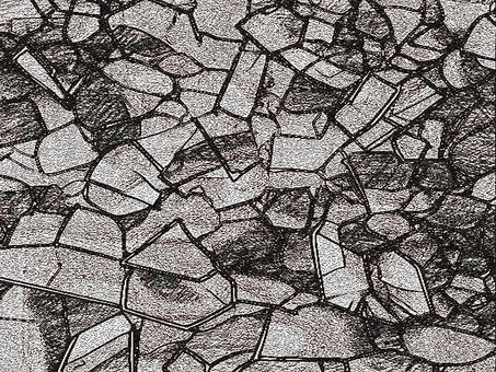 グランジなグレーと黒色の斑模様の背景素材 斑模様,グランジ,黒色,灰色,グレー,背景,壁紙,モノクロ,モノトーン,抽象的のイラスト素材