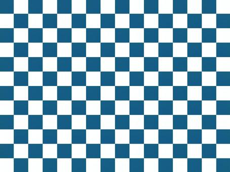 和柄　市松模様　藍色 市松模様,市松,市松文様,市松格子,四角形,伝統,デザイン,和背景,和風素材,和柄パターンのイラスト素材