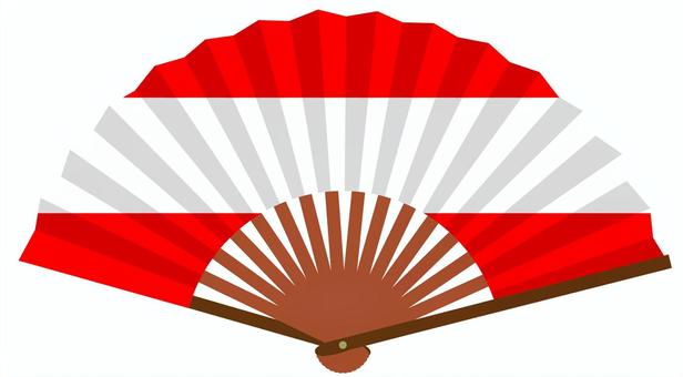 Illustration of a fan with the flag of Austria, JPG and PNG Illustration of a fan with the flag of Austria, , JPG and PNG