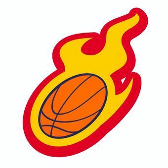 basketball fireball 2, , JPG, PNG and AI