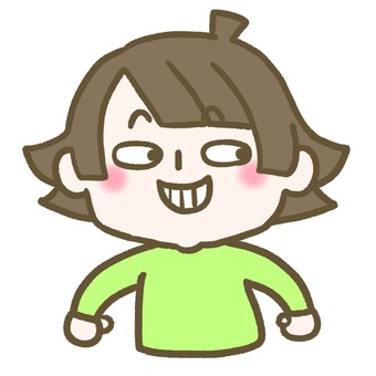 うっしっしと笑う子ども こども,子ども,表情,顔,いたずら,いじわる,たくらむ,にやり,うっしっし,悪だくみのイラスト素材