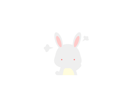 怒るウサギのミニマル 怒り,勢い,叱責,主張,激怒,カラー,ウサギ,ミニマルのイラスト素材