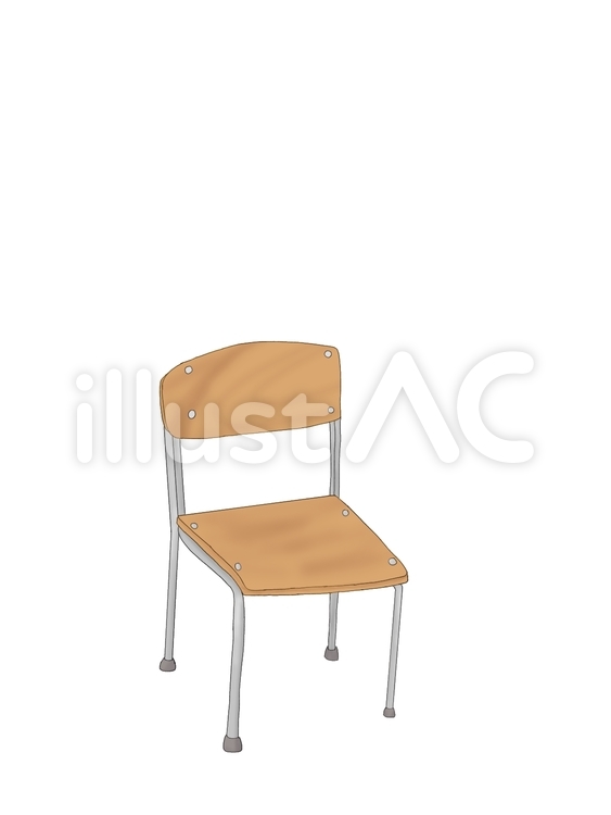 学校にある椅子 椅子,学校,教室のイラスト素材
