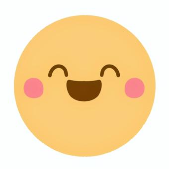 かわいい顔文字•にこにこ笑顔 顔文字,ニコニコ,にっこり,笑顔,ポジティブ,笑う,シンプル,かわいい,ゆるい,ワンポイントのイラスト素材