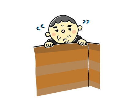 不審者・のぞき 不審者,覗き,不審,人,怪しい,男,中年,泥棒のイラスト素材