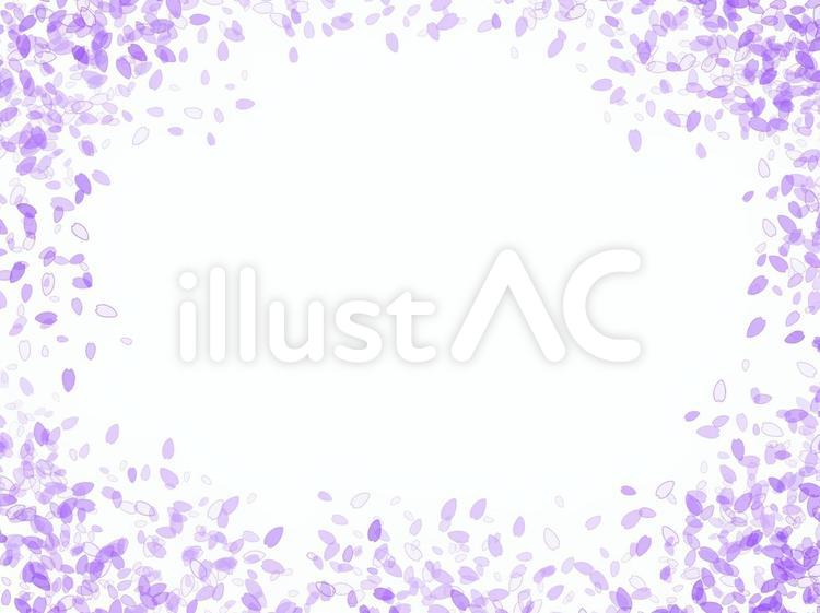 桜　丸　紫 桜,春,花のイラスト素材