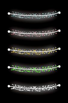 Illustration, illumination, electric spectaculars, line, 