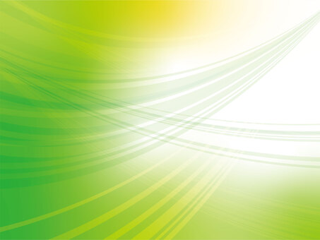 明るいグリーンの抽象的な波形背景 背景,緑,抽象的,波,曲線,グラデーション,光,グリーン,ウェーブ,明るいのイラスト素材