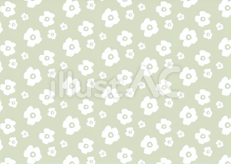 北欧風花柄パターン パターン,花,花柄のイラスト素材