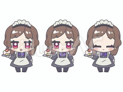 ちびキャラ_メイドさん