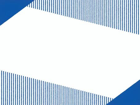 パステル風ストライプと三角のフレーム02 背景フレーム,フレーム,背景枠,ストライプ,三角のイラスト素材