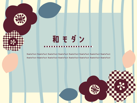 Illustration, japanese style, modern, spring, 