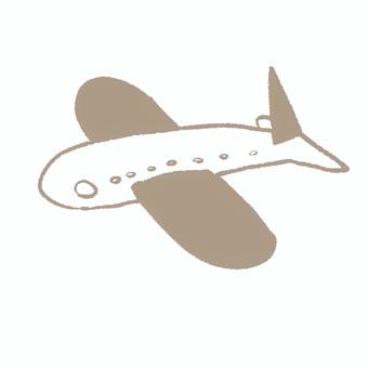 飛行機のイラスト 飛行機,乗り物,旅行,かわいい,ゆるい,アイコン,イラストのイラスト素材