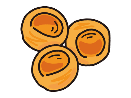 イギリスの伝統料理ヨークシャープディング ヨークシャープディング,イギリス料理,伝統料理,プディング,サイドディッシュ,副菜,グルメ,食べ物,ごちそう,料理のイラスト素材