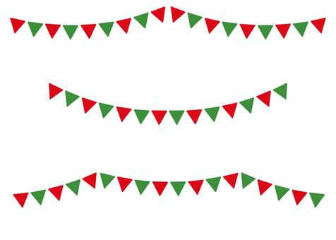 Illustration, Illustration, garland, setel, flaggeland,