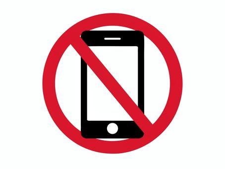 スマートフォン使用禁止 スマートフォン,スマホ,携帯電話,禁止,撮影,カメラ,使用禁止,警告,注意,電子機器のイラスト素材