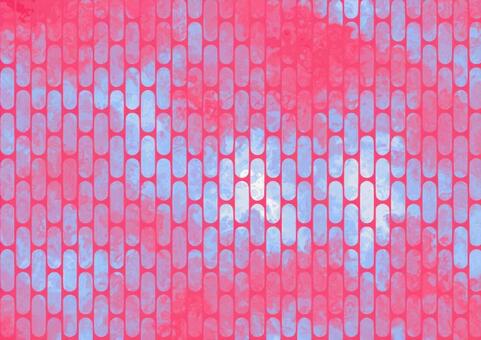 ピンクと青のマーブル長方形パターン マーブル,パターン,テクスチャ,長方形,カプセル,幾何学,繰り返し,背景,ピンク,暖色のイラスト素材