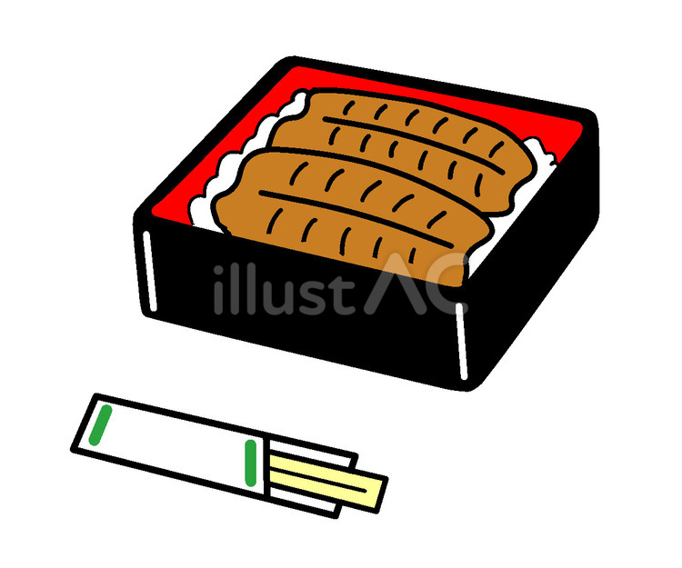 うな重 うな重,鰻,土用の丑の日のイラスト素材