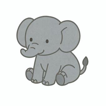 Elephant 02, JPG and PNG Elephant 02, elephant, children, gray, JPG and PNG