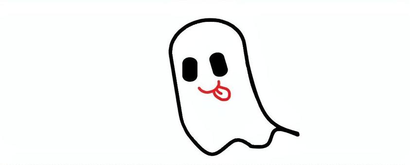 かわいいおばけ お化け,幽霊,ゴースト,ハロウィン,おばけやしき,トリックアトリートのイラスト素材