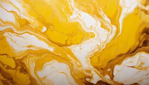 黄色と白のまだら模様