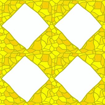 シームレスな金のステンドグラスの枠　e モダン,窓,ステンドガラス,切り絵,ステンドグラス,模様,イラスト,貼り絵,影絵,背景のイラスト素材