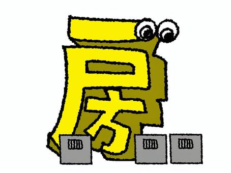 房　漢字