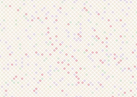 淡い鹿の子柄（A4）-3 鹿の子,鹿子,背景,a4,黄色,淡色,パステルカラー,パステル,和風,和柄のイラスト素材