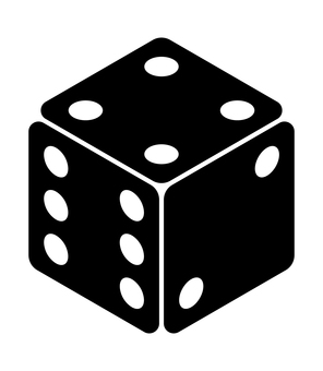 サイコロの4 サイコロ,4,おもちゃ,ホビー,遊び,双六,道具,物のイラスト素材