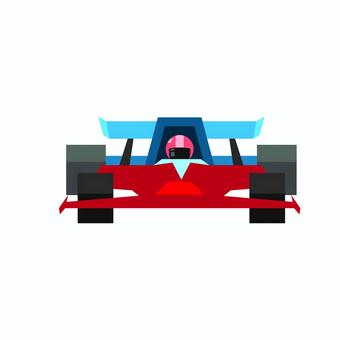 乗り物 030 乗り物 030 レーシングカー,f1,車,スポーツ,レース,ドライバー,モータースポーツ,速い,赤,イラストのイラスト素材