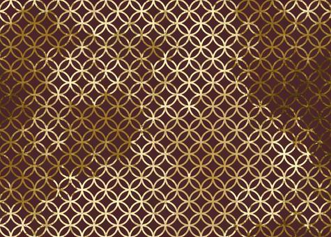 ゴールドとレッドの七宝和柄 ゴールドとレッドの七宝和柄 七宝,和柄,パターン,背景,壁紙,ゴールド,金,メタリック,ワインレッド,茶色のイラスト素材