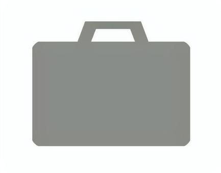 ビジネスバッグシルエット ビジネスバッグシルエット ビジネス,バッグ,かばん,買い物,ファッション,おしゃれ,シルエット,仕事,転職,就活のイラスト素材