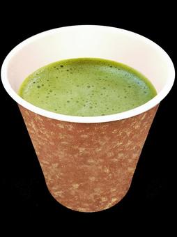 ホット抹茶ドリンク紙コップテイクアウト 抹茶,ドリンク,ホット,紙コップ,カフェ,メニュー,テイクアウト,飲み物,8オンス,フレーバーのイラスト素材
