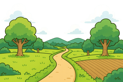 自然をテーマにしたイラスト19