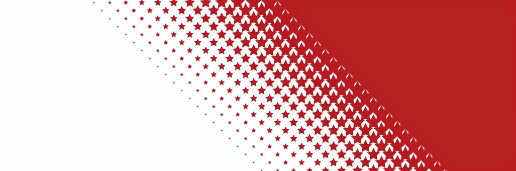 Star-shaped halftone gradation crimson 3:1, halftone, gradation, red, JPG, PNG and EPS