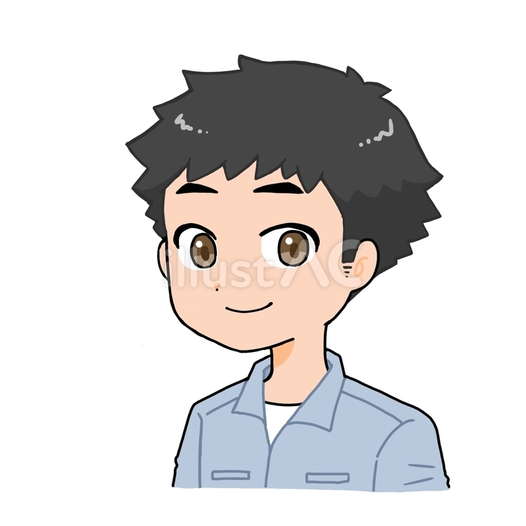 作業服の男性 男性,作業服,仕事のイラスト素材