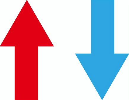 上下矢印セット 矢印,記号,アイコン,下矢印,上矢印,上,下,下向き,上向き,ダウンのイラスト素材