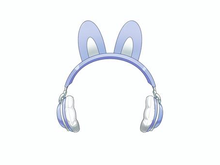 rabbit ear headphones, headphones, headphone, rabbit ears, JPG and PNG