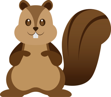 リス リス,りす,栗鼠,小動物,森の動物,哺乳類,木の実,どんぐり,ナッツ,食べるリスのイラスト素材