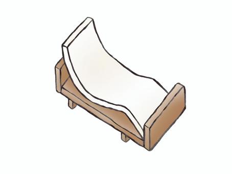 介護用ベッド 介護用ベッド,特殊寝台,福祉用具,ベッド,就寝,寝台,介護,福祉のイラスト素材