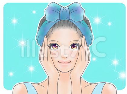 美肌♥背景あり。