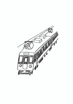 Illustration, electric train, vehicle, trip, 