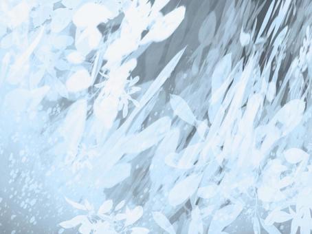 彩花の庭-モノトーン03 グレー,ホワイト,透明感,静寂,抽象,背景,上品,シンプル,落ち着き,癒しのイラスト素材