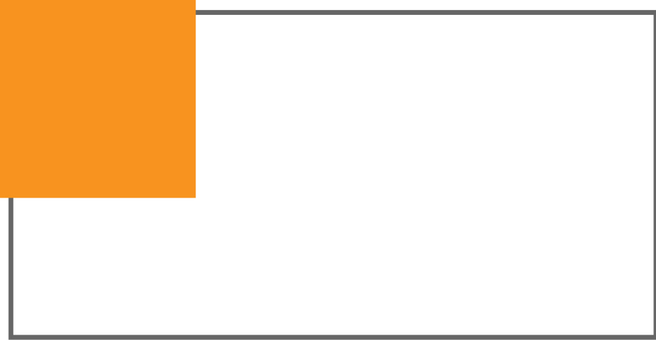 「ワンポイント（四角）付き」素材_01 四角形,ワンポイント,装飾,角,一角,デザイン,アレンジ,フレーム素材,１枚,単品のイラスト素材