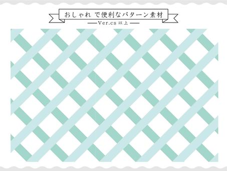 おしゃれなパターン素材-リボンチェック