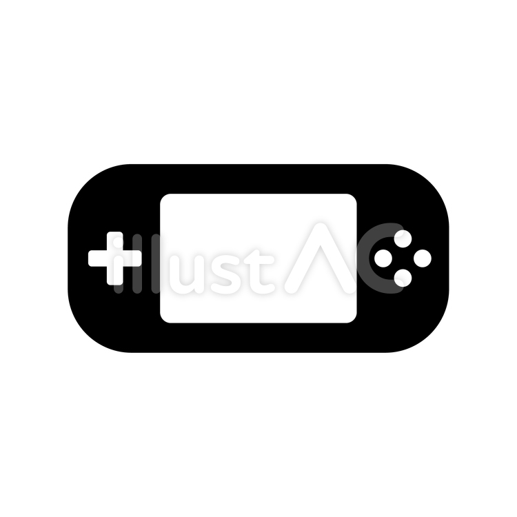 ゲームのシルエットアイコン ゲーム,遊び,シルエットのイラスト素材