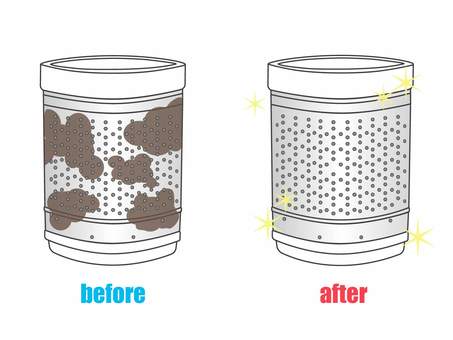 Illustration, washing machine, a washing tub, cleaning, 